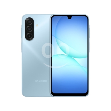 Mobile phones in Beirut City - سامسونج جالكسي A17 لون أزرق سماوي ذاكرة 256 جيجابايت | Samsung Galaxy A17 Sky Blue 256GB Storage