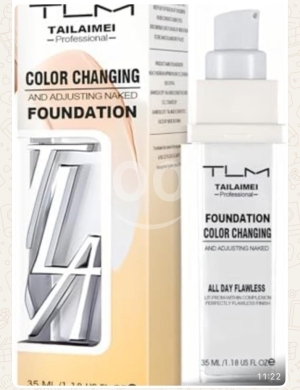 Santé & Beauté dans Achrafieh - كريم أساس تي إل إم المتغير اللون لتغطية مثالية | TLM Color Changing All Day Flawless Foundation