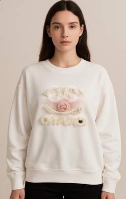 Clothes, Footwear & Accessories in Al Dahye - Printed Soft cotton oversized sweater
