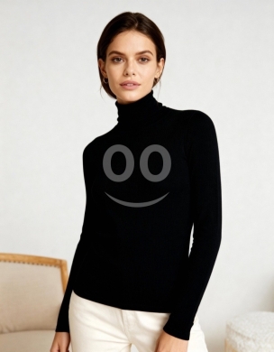 High neck cotton top — 4