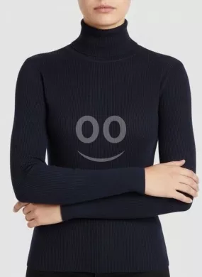 High neck cotton top
