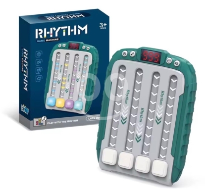 Game Machine - Rhythm Edition - Score up to 999 with lighted runways and music-powered — 4