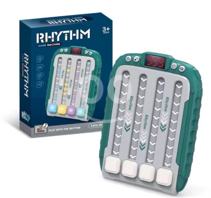 Game Machine - Rhythm Edition - Score up to 999 with lighted runways and music-powered — 5
