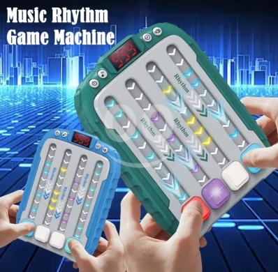 Game Machine - Rhythm Edition - Score up to 999 with lighted runways and music-powered — 9