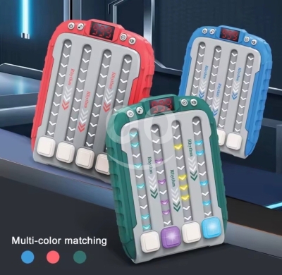 Game Machine - Rhythm Edition - Score up to 999 with lighted runways and music-powered — 7