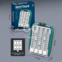 Game Machine - Rhythm Edition - Score up to 999 with lighted runways and music-powered