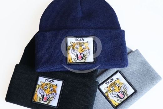 Premium Black Knit Beanie — 3