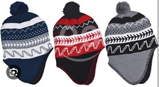 Classic Black Cable-Knit Winter Beanie — 2