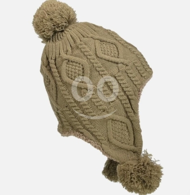 Classic Black Cable-Knit Winter Beanie — 3