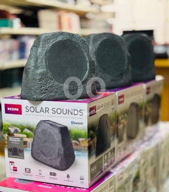ION Solar Sounds - Rock Your Garden with Style - ? Stone-Shaped Design - ️ Solar Powered — 6