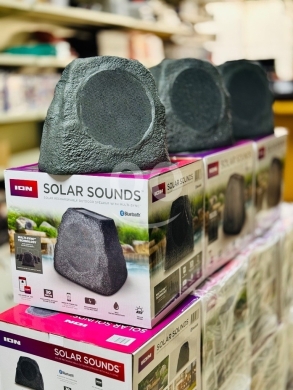 ION Solar Sounds - Rock Your Garden with Style - ? Stone-Shaped Design - ️ Solar Powered — 5