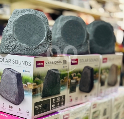 ION Solar Sounds - Rock Your Garden with Style - ? Stone-Shaped Design - ️ Solar Powered — 4