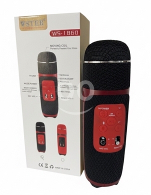 WS-1860 WSTER Wireless Karaoke Mic + Speaker Unleash the party with this all-in-one — 2