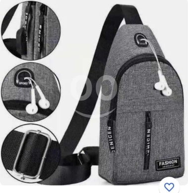 Tactical Camo Sling Bag & Sleek Black Crossbody Pack — 2
