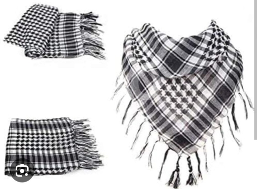Premium Checkered Shemagh Scarf — 2
