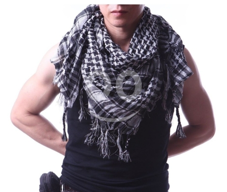 Premium Checkered Shemagh Scarf — 4