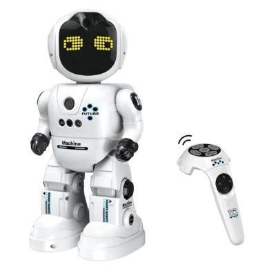 ? INTELLIGENT PROGRAMMING ROBOT LED emoji eyes with expressions Remote control + gesture — 3