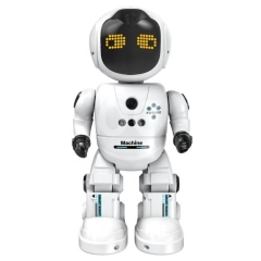? INTELLIGENT PROGRAMMING ROBOT LED emoji eyes with expressions Remote control + gesture