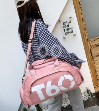 2-in-1 Convertible Black Nylon Tote Backpack — 5