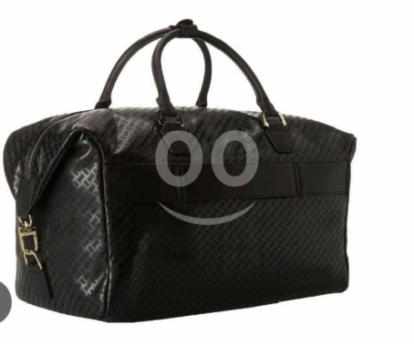 Clothes, Footwear & Accessories in Beirut City - Luxury Patterned Black Travel Duffel Bag