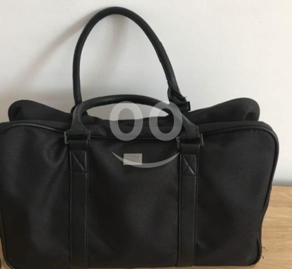 Premium Black Duffel Bag — 2