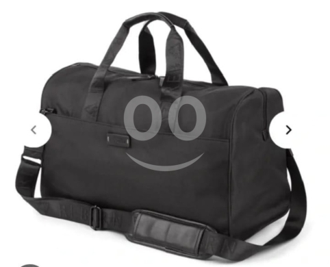 Premium Black Duffel Bag — 3
