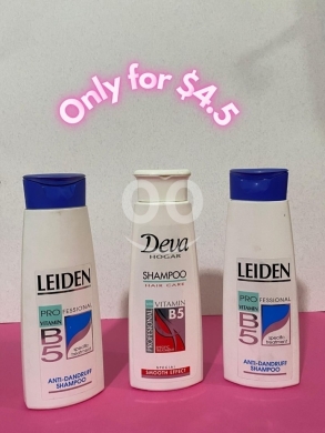 Health & Beauty in Khalde - Leiden & Deva Professional Vitamin B5 Shampoos - Targeted Anti-Dandruff & Smoothing Treatments