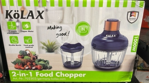 Other home appliances dans Minieh - K&Ouml;LAX 2-in-1 Food Chopper - Powerful 1000W German Brand Food Processor with Dual Glass Bowls
