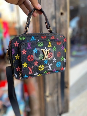 Stylish Checkered Box Crossbody Bag — 5