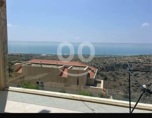 Apartments for sale in Mechref - Stunning New 4-Story Villa for Sale in Meshref - Private Pool, Garden, and Sea View