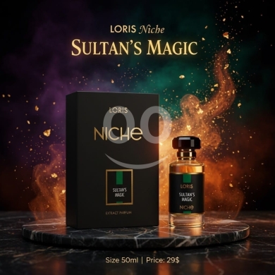 Health & Beauty in Zahleh - عطر لوريس نيش "سلطانز ماجيك" الفاخر | Loris Niche Sultan&rsquo;s Magic Extrait de Parfum