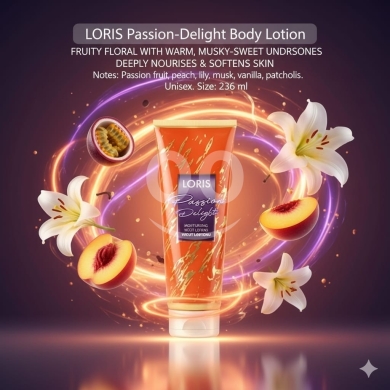 Health & Beauty in Zahleh - لوشن الجسم لوريس باشون ديلايت المرطب برائحة الزهور والفواكه | Loris Passion-Delight Body Lotion