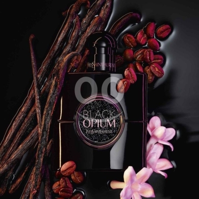 Health & Beauty in Ain Saadeh - عطر إيف سان لوران بلاك أوبيوم نسائي 90 مل أصلي فاخر | Yves Saint Laurent Black Opium EDP 90ml