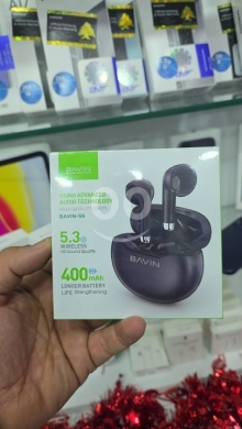Mobile accessories dans Mtaileb - BAVIN BA59 TWS Wireless Earbuds - Bluetooth 5.3, HD Stereo Sound & 400mAh Battery