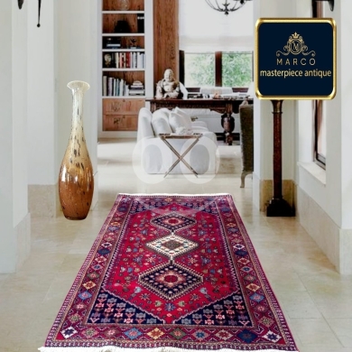 Other Goods in Badaro - Authentic Hand-Knotted Yalame Persian Carpet - 100% Pure Wool, 1.60x1.12m (Mint Condition)