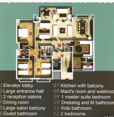 Apartments for rent in tallet al-khayat - تله الخياط شقه مفروشه