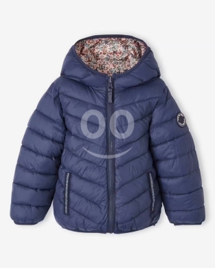 Clothing in Roumine - Vertbaudet Reversible Girl Jacket