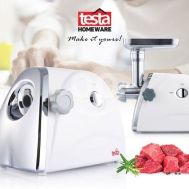 فرامة لحم تيستا الكهربائية بقوة 1000 واط مع ملحقات | Testa Meat Grinder 1000 Watt Profess… — 2