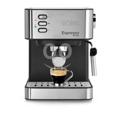 Kitchen appliances in Achrafieh - ?? SOLAC CE4481-ESPRESSO Espresso Machine CE4481, 20 Bar, 2 in 1 for Coffee Pods or Ground Coffee,