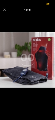 ?? SOlac CT8696 Back and Neck Heating Pad -100 watt-وسادة تدفئة — 2