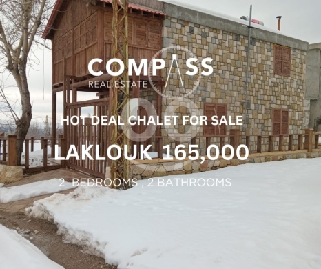Apartments for sale in Laqlouq - HOT DEAL Chalet for sale in laklouk