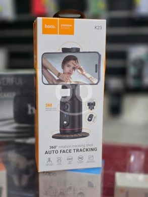 Other Mobile Phones & Accessories في راشيا - Hoco K23 Lotus Smart AI Auto Face Tracking Holder - 360° Intelligent Motion Tracking
