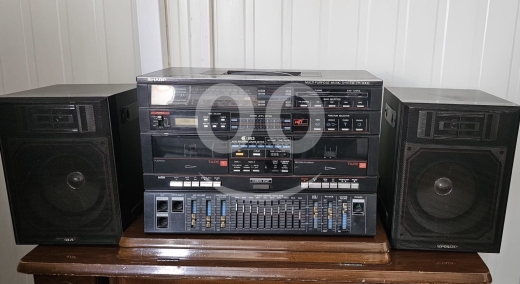 جهاز ستيريو شارب كلاسيكي نادر 1980 | Rare Vintage Sharp HK-9000Z Stereo Boombox