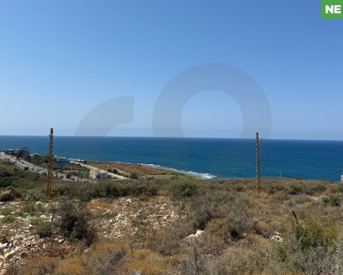 LAND/prime location in Barbara,JBEIL/بربارة /open sea view/REF#NE140306 !