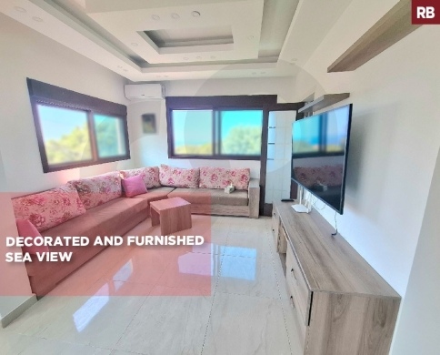 FULLY FURNISHED/STYLISH SPACE/SEA VIEW/PRIME LOCATION/MONSEF,JBEIL/منصف /REF#RB140288