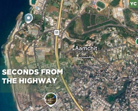 LAND/DESIRABLE AREA/EASY ACCESS/EXCELLENT OPPORTUNITY/AMCHIT,JBEIL/عمشيت/REF#YC140285