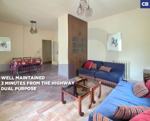 Ground Floor/semi-furnished/well-priced/Kfar hbab,keserouan/كفرحباب/REF#CB140265