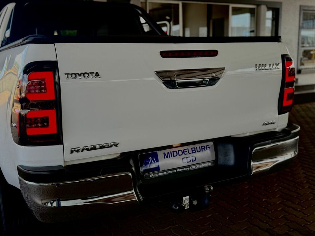 TOYOTA HILUX HILUX 2.8 GD-6 RB RAIDER 4X4 A/T P/U E/CAB