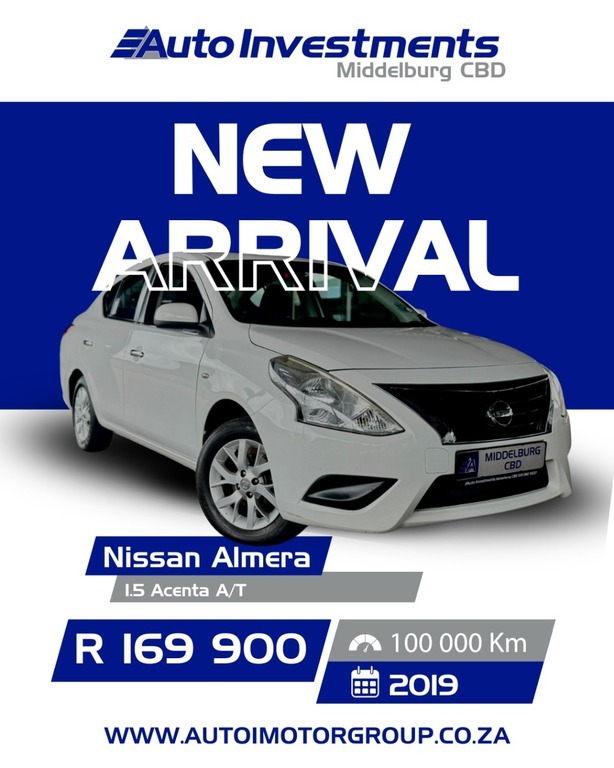 NISSAN ALMERA ALMERA 1.5 ACENTA A/T