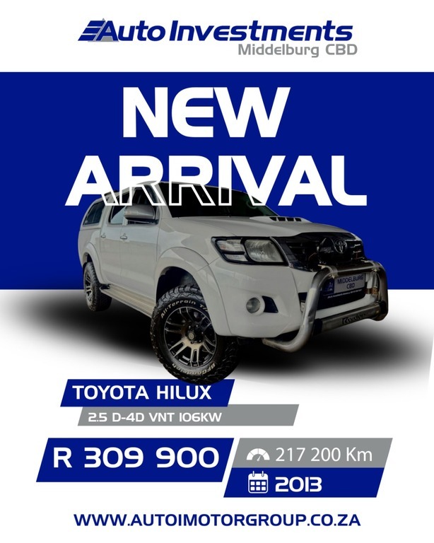 TOYOTA HILUX HILUX 2.5 D-4D VNT 106KW R/B P/U D/C - 6